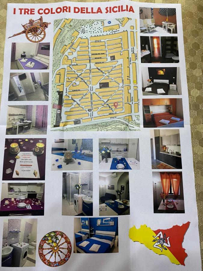 Apartamento I Tre Colori Della Sicilia Santo Stefano di Camastra Exterior foto